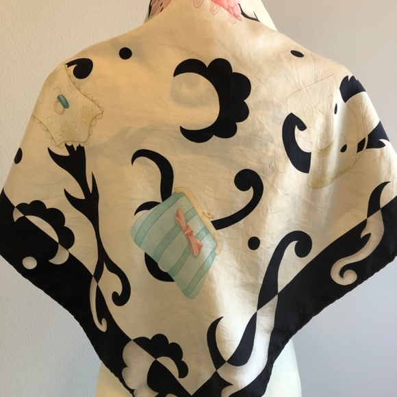 BULGARI SILK SCARF - Picture 5 of 13